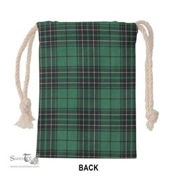 ScotsTee Shop Scottish MacLean Hunting Ancient Clan Tartan Drawstring Bag Tartan Gift Bag