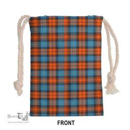 ScotsTee Shop Scottish MacLachlan Ancient Clan Tartan Drawstring Bag Tartan Gift Bag