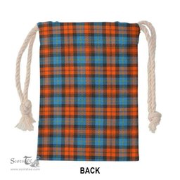 ScotsTee Shop Scottish MacLachlan Ancient Clan Tartan Drawstring Bag Tartan Gift Bag