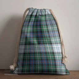 ScotsTee Shop Scottish MacKenzie Dress Ancient Clan Tartan Drawstring Bag Tartan Gift Bag