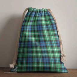 ScotsTee Shop Scottish Graham of Montrose Ancient Clan Tartan Drawstring Bag Tartan Gift Bag