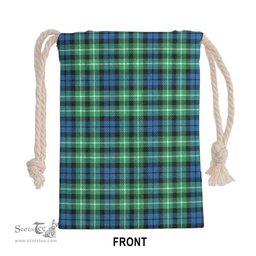 ScotsTee Shop Scottish Graham of Montrose Ancient Clan Tartan Drawstring Bag Tartan Gift Bag
