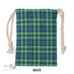 ScotsTee Shop Scottish Graham of Montrose Ancient Clan Tartan Drawstring Bag Tartan Gift Bag