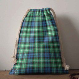 ScotsTee Shop Scottish Graham of Montrose Ancient Clan Tartan Drawstring Bag Tartan Gift Bag