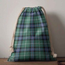ScotsTee Shop Scottish MacDonald of the Isles Hunting Ancient Clan Tartan Drawstring Bag Tartan Gift Bag