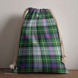 ScotsTee Shop Scottish MacKenzie Dress Modern Clan Tartan Drawstring Bag Tartan Gift Bag
