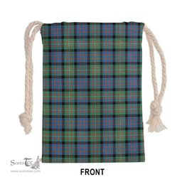 ScotsTee Shop Scottish MacDonnell of Glengarry Ancient Clan Tartan Drawstring Bag Tartan Gift Bag