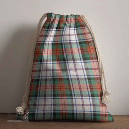 ScotsTee Shop Scottish MacDuff Dress Ancient Clan Tartan Drawstring Bag Tartan Gift Bag