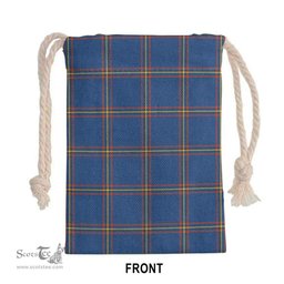 ScotsTee Shop Scottish MacLaine of Loch Buie Hunting Ancient Clan Tartan Drawstring Bag Tartan Gift Bag
