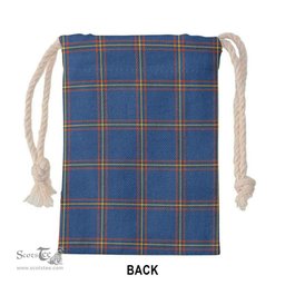 ScotsTee Shop Scottish MacLaine of Loch Buie Hunting Ancient Clan Tartan Drawstring Bag Tartan Gift Bag