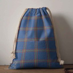 ScotsTee Shop Scottish MacLaine of Loch Buie Hunting Ancient Clan Tartan Drawstring Bag Tartan Gift Bag