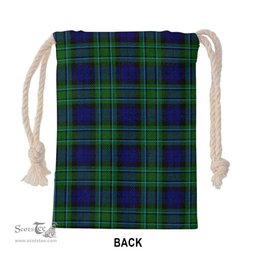 ScotsTee Shop Scottish MacCallum Modern Clan Tartan Drawstring Bag Tartan Gift Bag