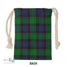 ScotsTee Shop Scottish Stewart Old Modern Clan Tartan Drawstring Bag Tartan Gift Bag