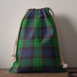 ScotsTee Shop Scottish Stewart Old Modern Clan Tartan Drawstring Bag Tartan Gift Bag