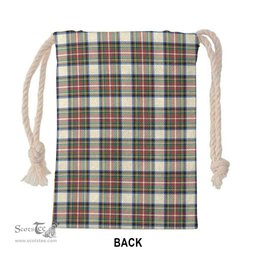 ScotsTee Shop Scottish Stewart Dress Ancient Clan Tartan Drawstring Bag Tartan Gift Bag