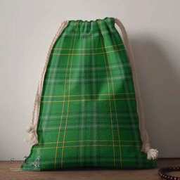 ScotsTee Shop Scottish Wexford County Clan Tartan Drawstring Bag Tartan Gift Bag