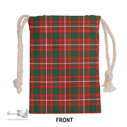 ScotsTee Shop Scottish Princess Margaret Clan Tartan Drawstring Bag Tartan Gift Bag