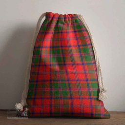 ScotsTee Shop Scottish Stewart of Appin Modern Clan Tartan Drawstring Bag Tartan Gift Bag
