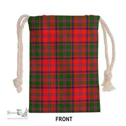 ScotsTee Shop Scottish Stewart of Appin Modern Clan Tartan Drawstring Bag Tartan Gift Bag
