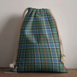 ScotsTee Shop Scottish Ogilvie Hunting Ancient Clan Tartan Drawstring Bag Tartan Gift Bag