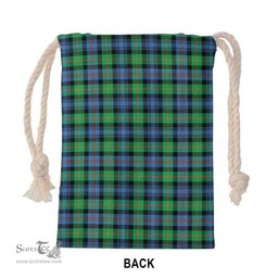ScotsTee Shop Scottish Murray of Atholl Ancient Clan Tartan Drawstring Bag Tartan Gift Bag