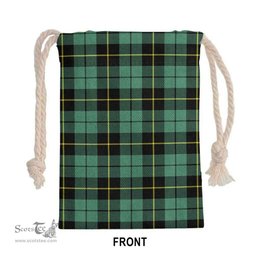 ScotsTee Shop Scottish Wallace Hunting Ancient Clan Tartan Drawstring Bag Tartan Gift Bag