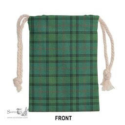 ScotsTee Shop Scottish Ross Hunting Ancient Clan Tartan Drawstring Bag Tartan Gift Bag