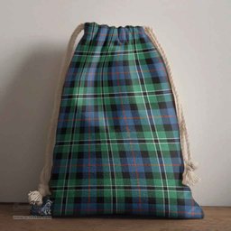 ScotsTee Shop Scottish Rose Hunting Ancient Clan Tartan Drawstring Bag Tartan Gift Bag
