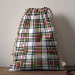ScotsTee Shop Scottish Stewart Dress Modern Clan Tartan Drawstring Bag Tartan Gift Bag