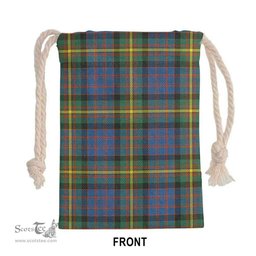 ScotsTee Shop Scottish MacSporran Ancient Clan Tartan Drawstring Bag Tartan Gift Bag