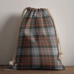 ScotsTee Shop Scottish MacRae Hunting Weathered Clan Tartan Drawstring Bag Tartan Gift Bag