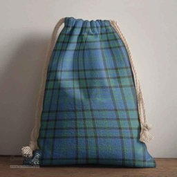 ScotsTee Shop Scottish Matheson Hunting Ancient Clan Tartan Drawstring Bag Tartan Gift Bag