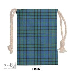 ScotsTee Shop Scottish Matheson Hunting Ancient Clan Tartan Drawstring Bag Tartan Gift Bag