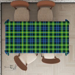 ScotsTee Shop Scottish Campbell of Breadalbane Ancient Clan Plaid Tatan Tablecloth