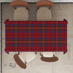 ScotsTee Shop Scottish Cameron of Locheil Clan Plaid Tatan Tablecloth