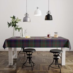 ScotsTee Shop Scottish MacDonald of Clan Ranald Clan Plaid Tatan Tablecloth
