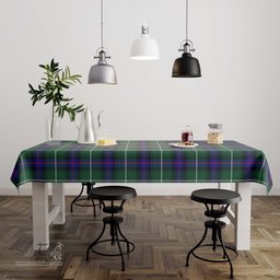 ScotsTee Shop Scottish MacDonald of the Isles Hunting Modern Clan Plaid Tatan Tablecloth
