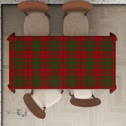 ScotsTee Shop Scottish MacAlister of Glenbarr Clan Plaid Tatan Tablecloth