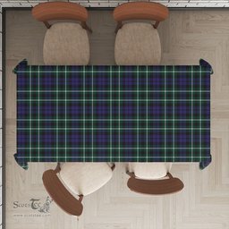 ScotsTee Shop Scottish Graham of Montrose Modern Clan Plaid Tatan Tablecloth
