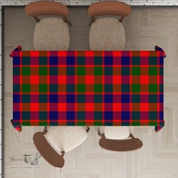 ScotsTee Shop Scottish Gow of Skeoch Clan Plaid Tatan Tablecloth