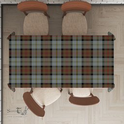 ScotsTee Shop Scottish MacLeod of Harris Weathered Clan Plaid Tatan Tablecloth