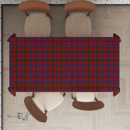 ScotsTee Shop Scottish Murray of Tullibardine Clan Plaid Tatan Tablecloth