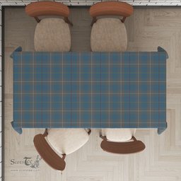 ScotsTee Shop Scottish McKerrell of Hillhouse Dress Clan Plaid Tatan Tablecloth