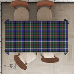 ScotsTee Shop Scottish Ogilvie (Ogilvy) Hunting Modern Clan Plaid Tatan Tablecloth