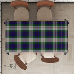 ScotsTee Shop Scottish MacLeod Of Californian Clan Plaid Tatan Tablecloth