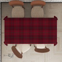 ScotsTee Shop Scottish Stirling of Keir Clan Plaid Tatan Tablecloth