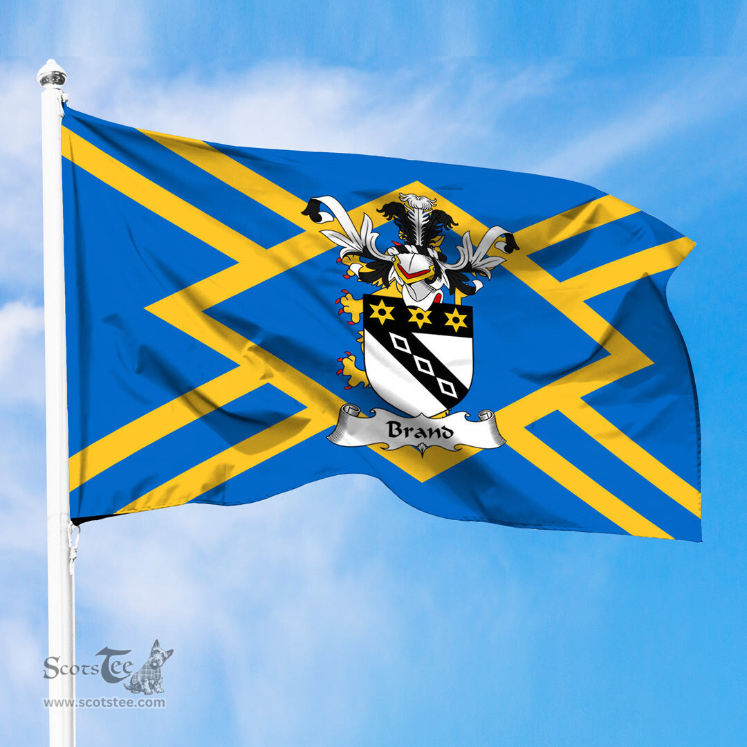 ScotsTee Shop Scottish Brand Coat of Arms in Flag of East Lothian Scotland