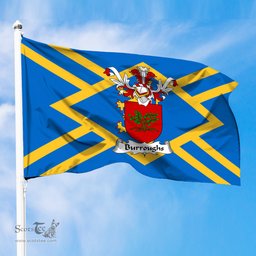 ScotsTee Shop Scottish Burroughs Coat of Arms in Flag of East Lothian Scotland