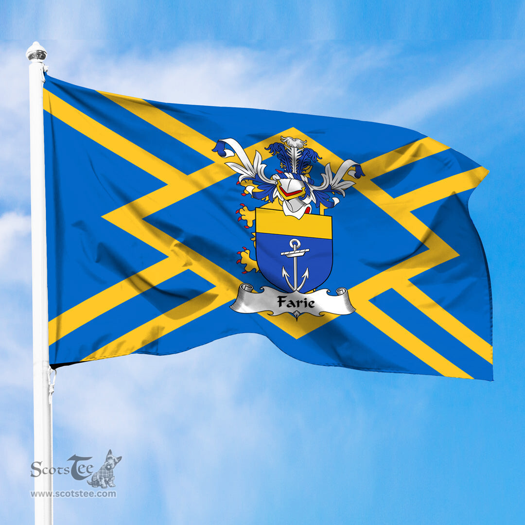 ScotsTee Shop Scottish Farie Coat of Arms in Flag of East Lothian Scotland