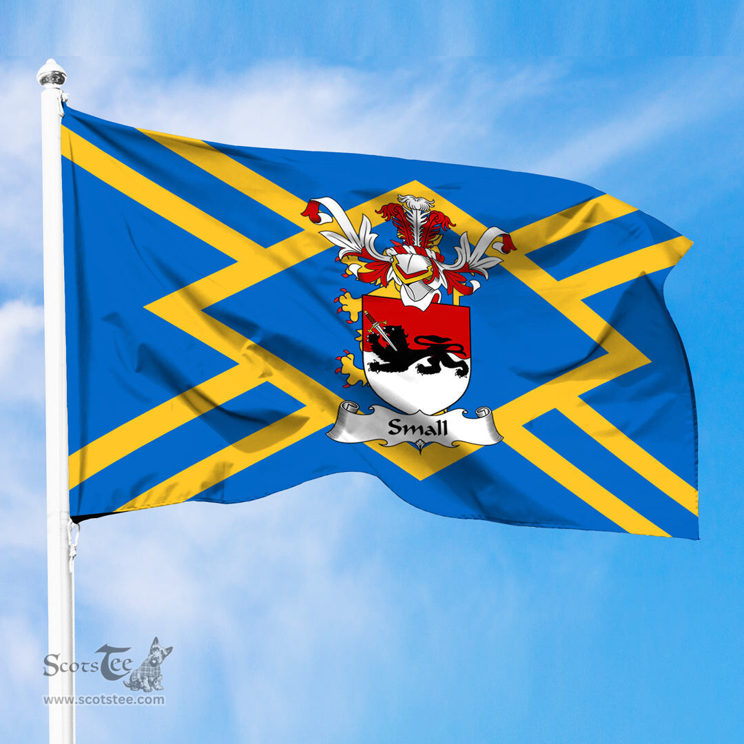 ScotsTee Shop Scottish Small Coat of Arms in Flag of East Lothian Scotland